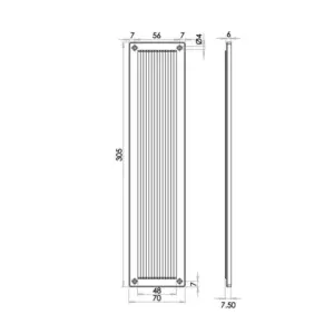 Reeded Fingerplates