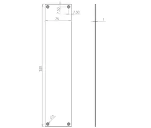 Plain Fingerplates