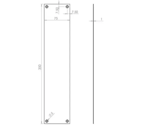 Plain Fingerplates