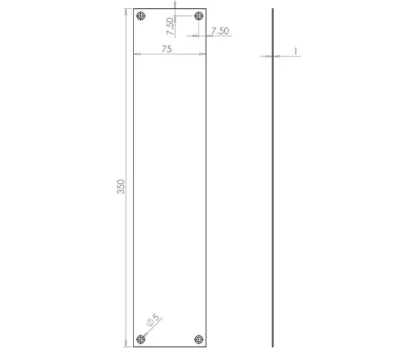 Plain Fingerplates