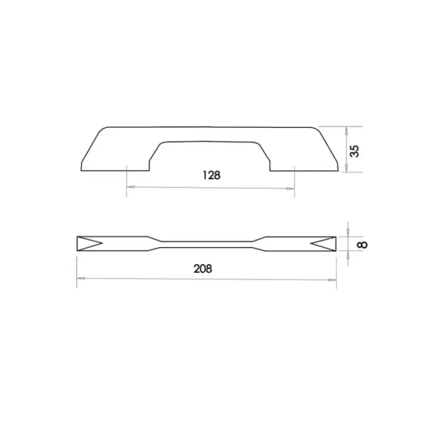 Como Kitchen Cabinet Handles