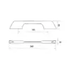 Como Kitchen Cabinet Handles