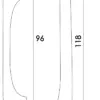 Liscio Kitchen Cabinet Handles