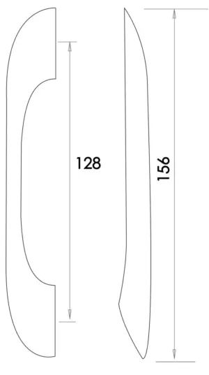 Arco Kitchen Cabinet Handles