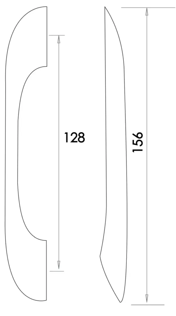 Arco Kitchen Cabinet Handles