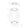 Brass Flush Pulls for Doors