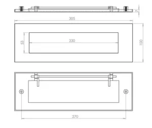 Plain Letterplates