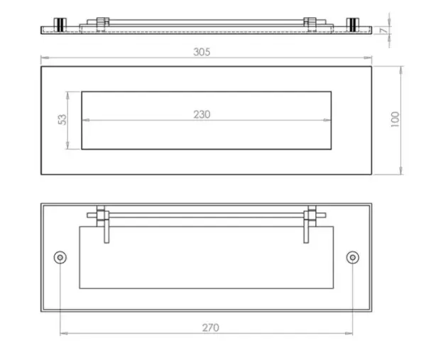 Plain Letterplates