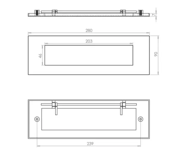 Plain Letterplates