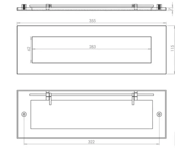 Plain Letterplates