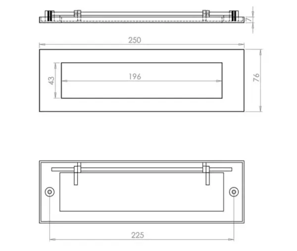 Plain Letterplates