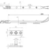 Bulb End Casement Stays