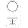 Belgravia Centre Door Knobs