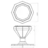 Forma Centre Door Knobs