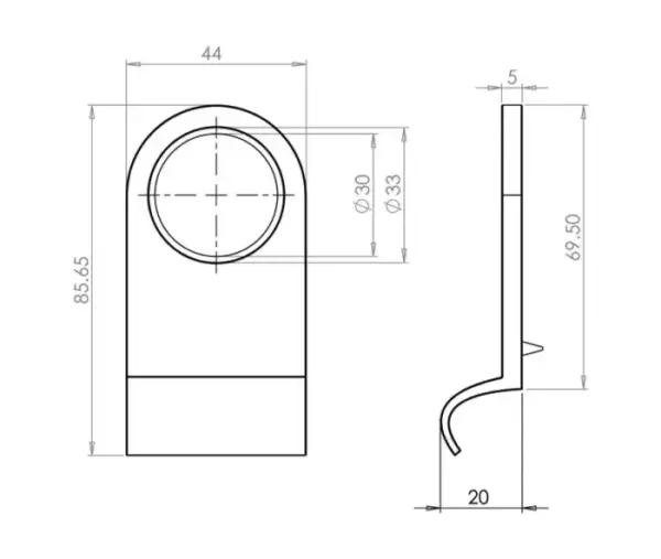 Plain Cylinder Pulls