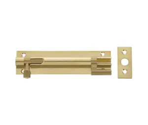 Brass Necked Barrel Bolts