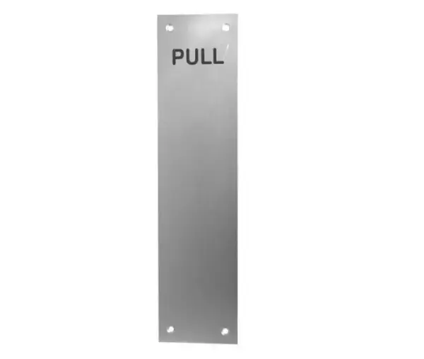 Engraved Fingerplates Pull