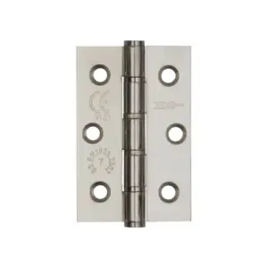 Stainless Steel Grade 7 SS Washered Hinges 76x50mm