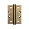Stainless Steel Grade 13 Polymer Bearing Hinges 3 Knuckle 102mmx76mm