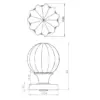 Pumpkin Glass Door Knobs