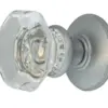 Flower Glass Door Knobs