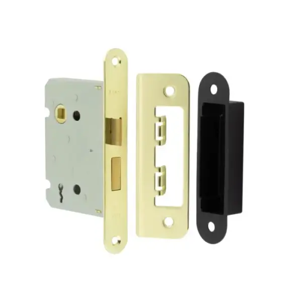 2 Lever Sashlocks with Radiused Forend & Strike Plate