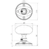 Kontrax Oval Door Knobs