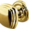 Piazza Mortice Door Knobs on Round Rose