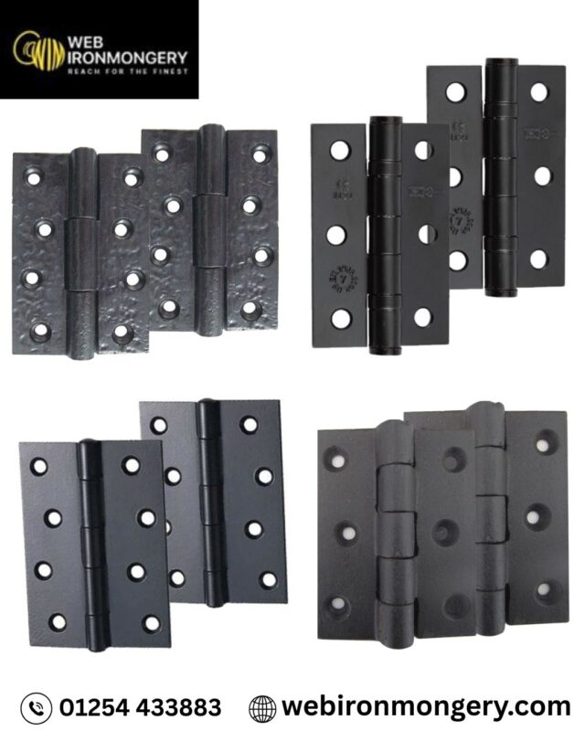 Black Antique Door Hinges