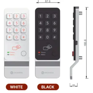Frelan Hardware CRES CR-801 Thumb Turn & Lock