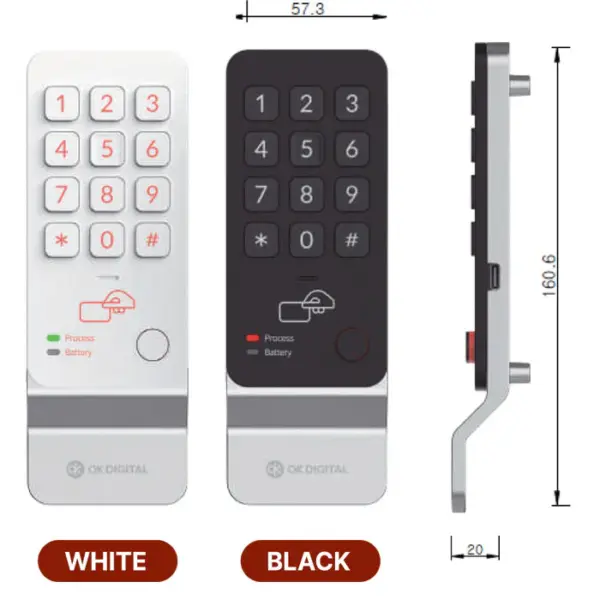 Frelan Hardware CRES CR-801 Thumb Turn & Lock