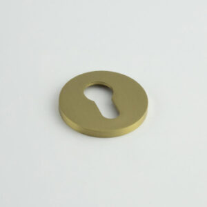 Frelan Hardware CRES Escutcheon 2 Keyway Round Rose Escutcheon