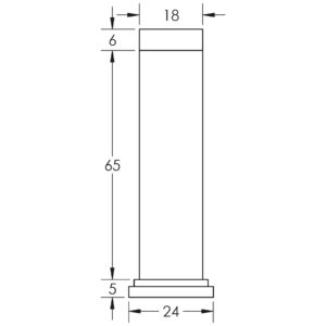 Frelan Hardware CRES Wall Mounted Door Stop