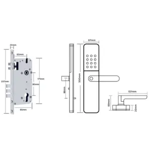 EA 110 Digital Lock