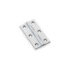Heavy Pattern Solid Brass Cabinet Butt Hinge - Pair