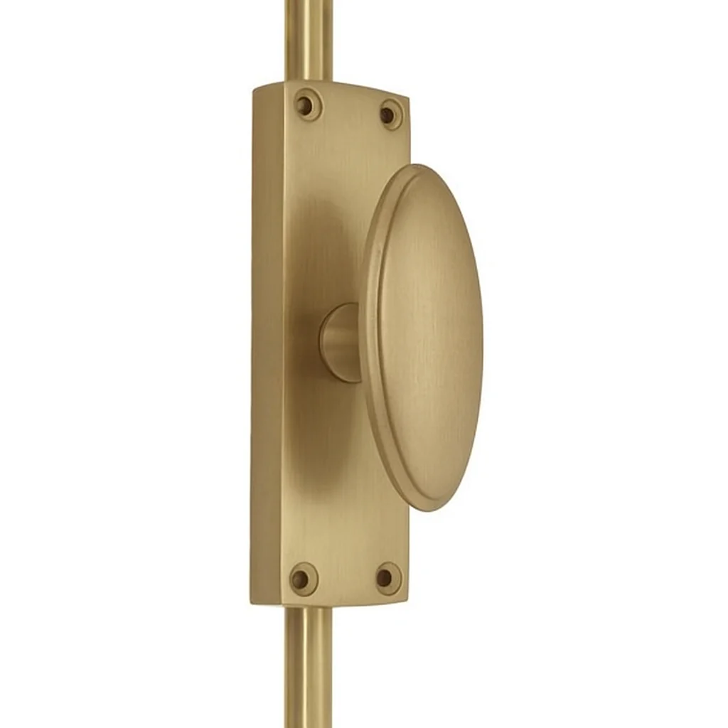 Oval Knob Espagnolette/Crémone Locking Bolt for up to 8.5 Feet High Doors & Windows - Image 4