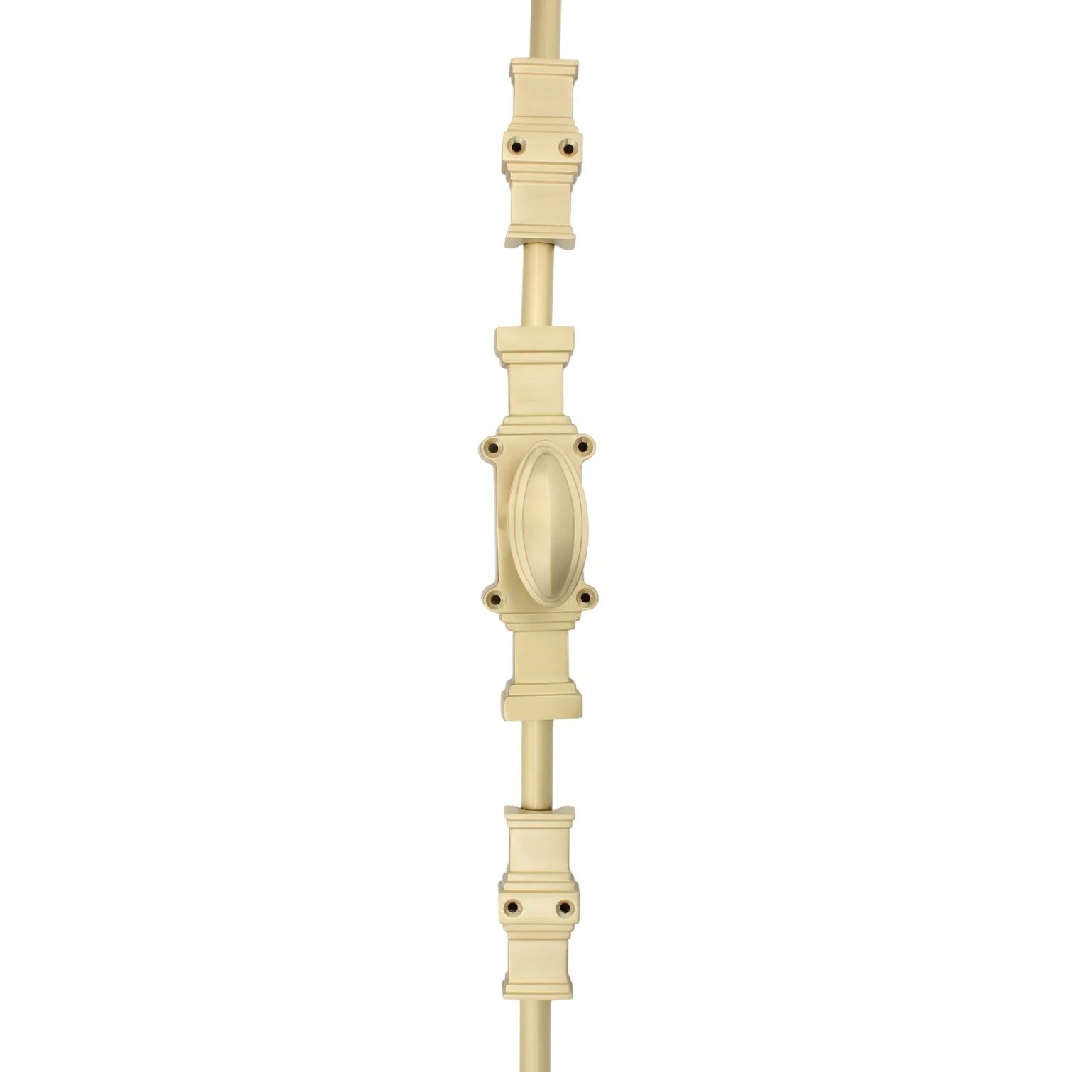 The Windsor Cremone Bolt by Euro Art | Solid Brass Espagnolette Bolt | 2 Finishes - Image 4