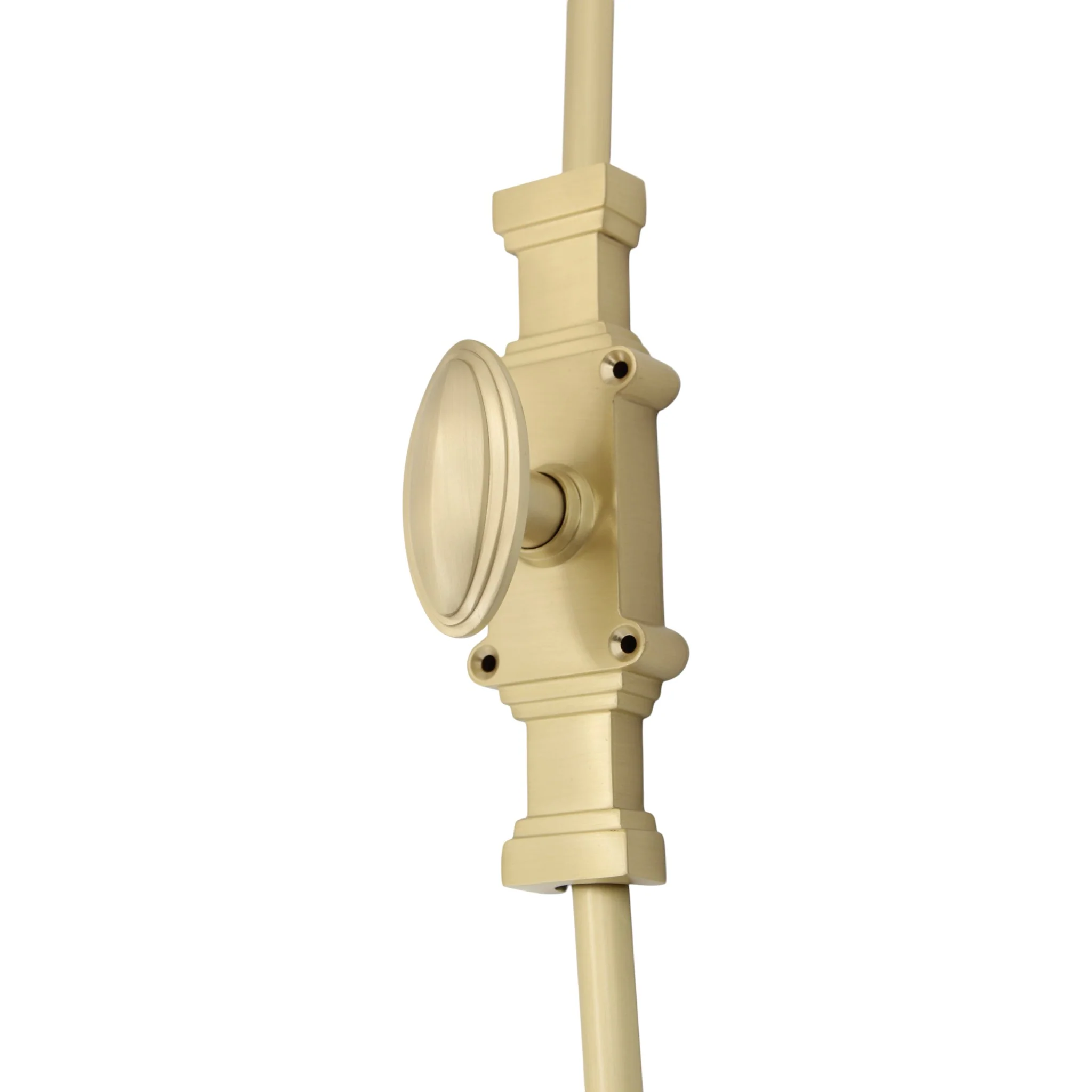 The Windsor Cremone Bolt by Euro Art | Solid Brass Espagnolette Bolt | 2 Finishes - Image 3